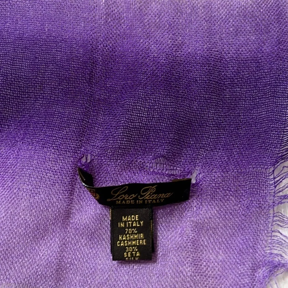 LORO PIANA MULTI COLORED SCARF